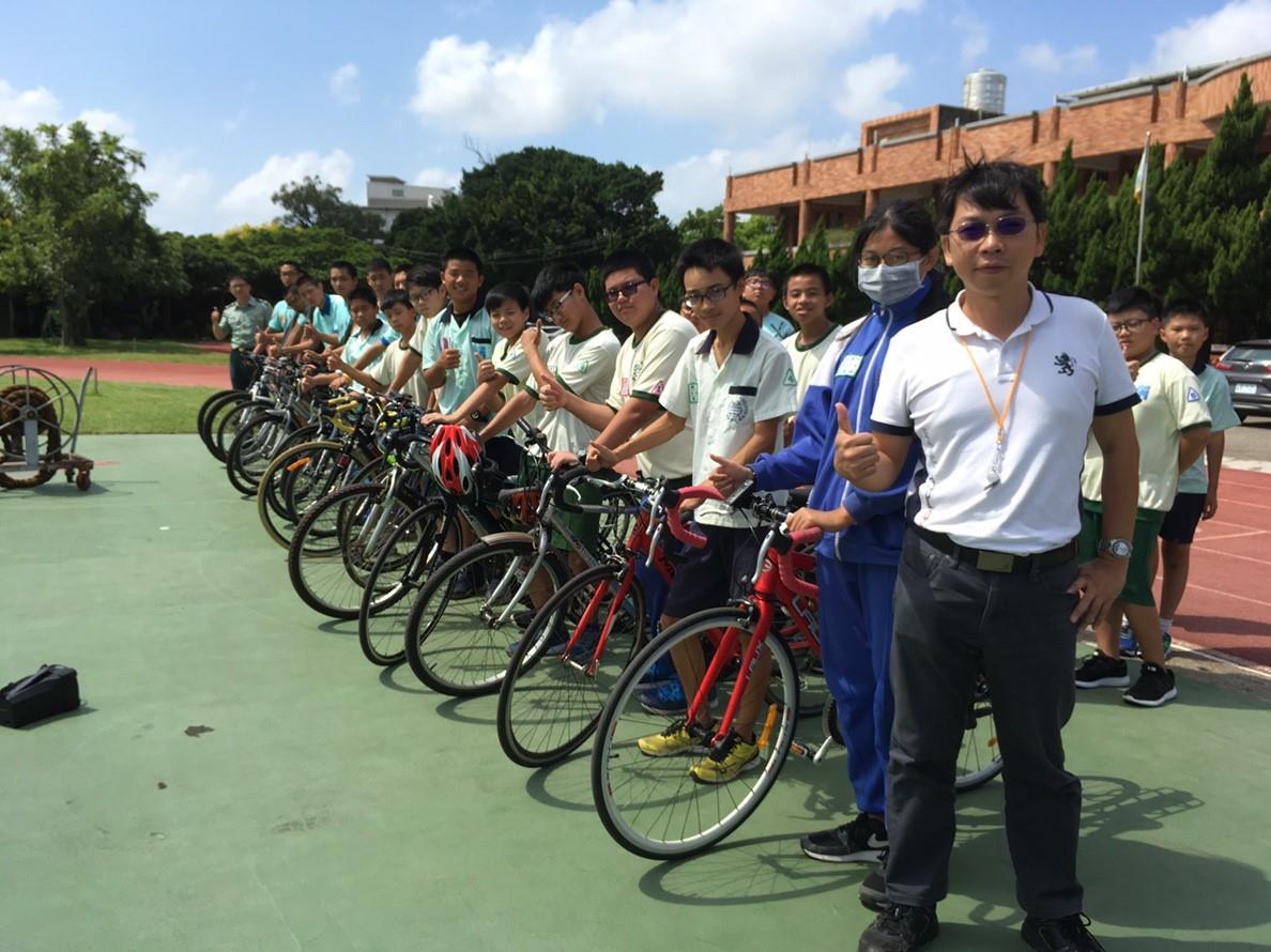 學務處辦理107學年度自行車考照訓練